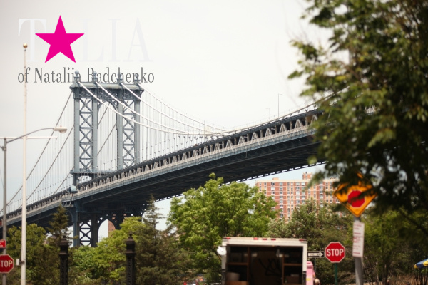 Манхэттенский мост, вид с Бруклина.